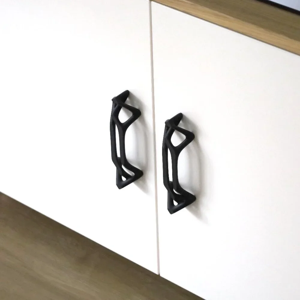 Modern Cabinet Handles Door Pulls for Kitchen Bathroom Closet Furniture Closet